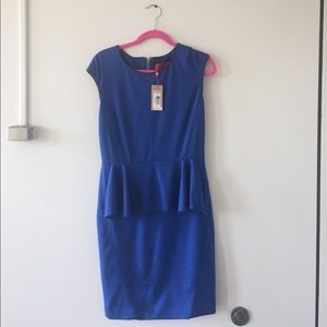 ZAC POSEN NEW YORK FOR LORD & TAYLOR Peplum dress