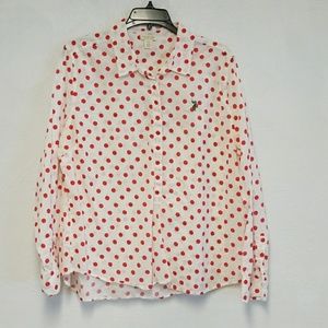 Polo Red Polka Dot Shirt