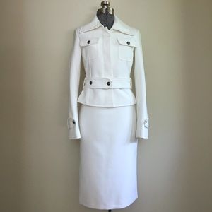 Mexx skirt suit • white