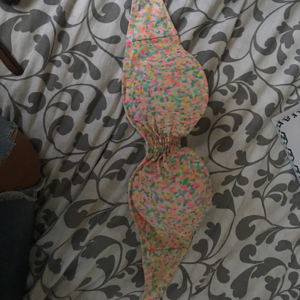 Strapless Victoria secret bikini top