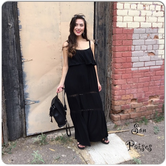 Maxi Dress-Black/Clearance - Picture 2 of 6