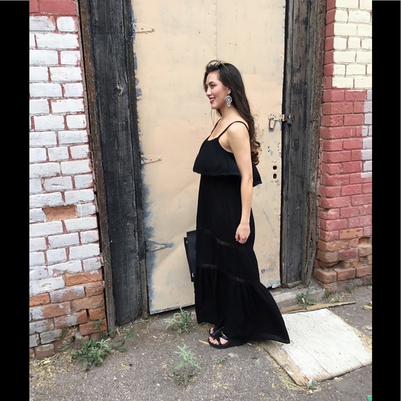 Maxi Dress-Black/Clearance - Picture 4 of 6