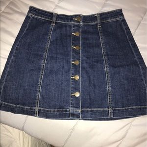 Jean skirt