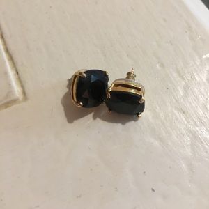 Kate Spade Black Square Studs