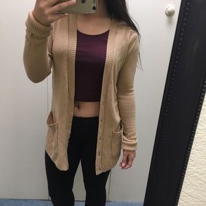 Beige Cardigan