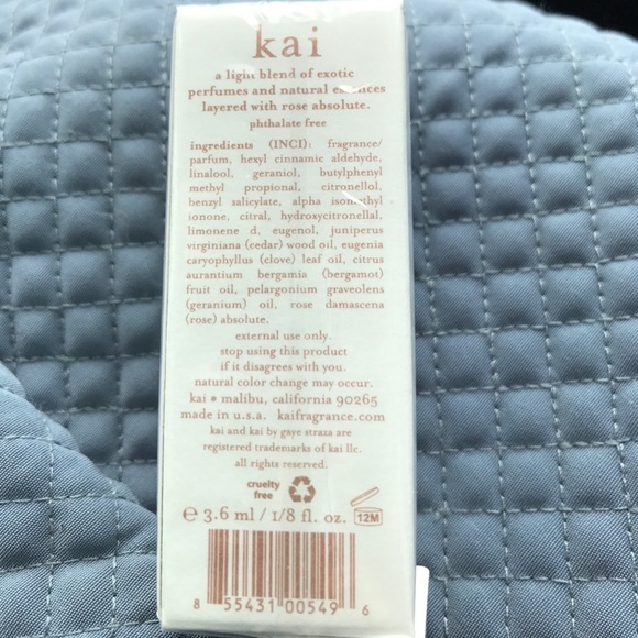 Kai 3.6ml Roller Ball Perfume Oil Rose - Picture 4 of 5