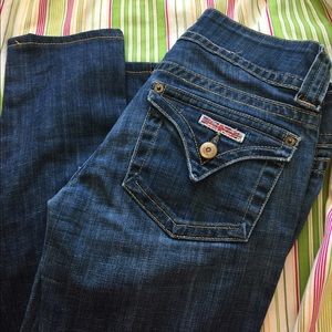 Petite Hudson sz 26 waist short skinny jeans