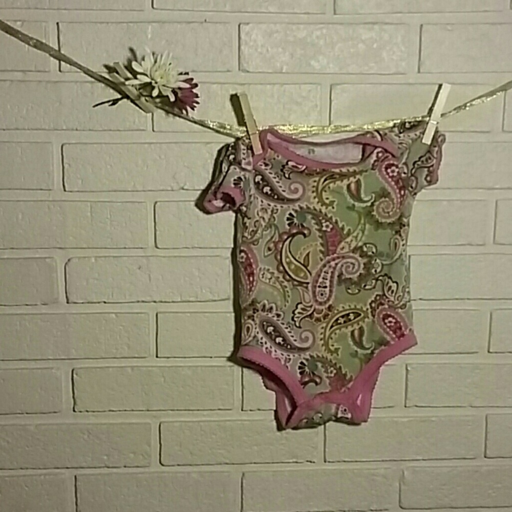 Paisley Newborn Onsie