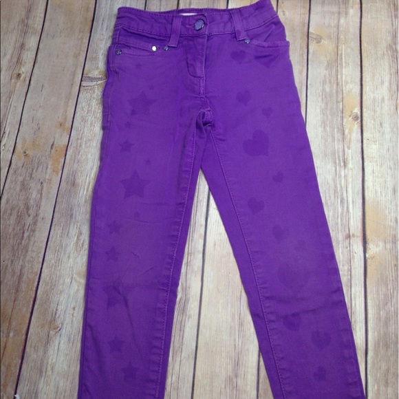 Little miss matched purple jeans - Picture 1 of 3