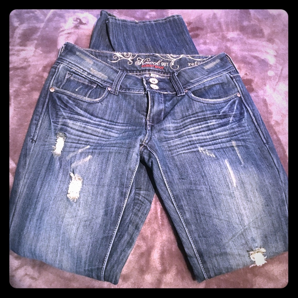 Refuge skinny boot jeans