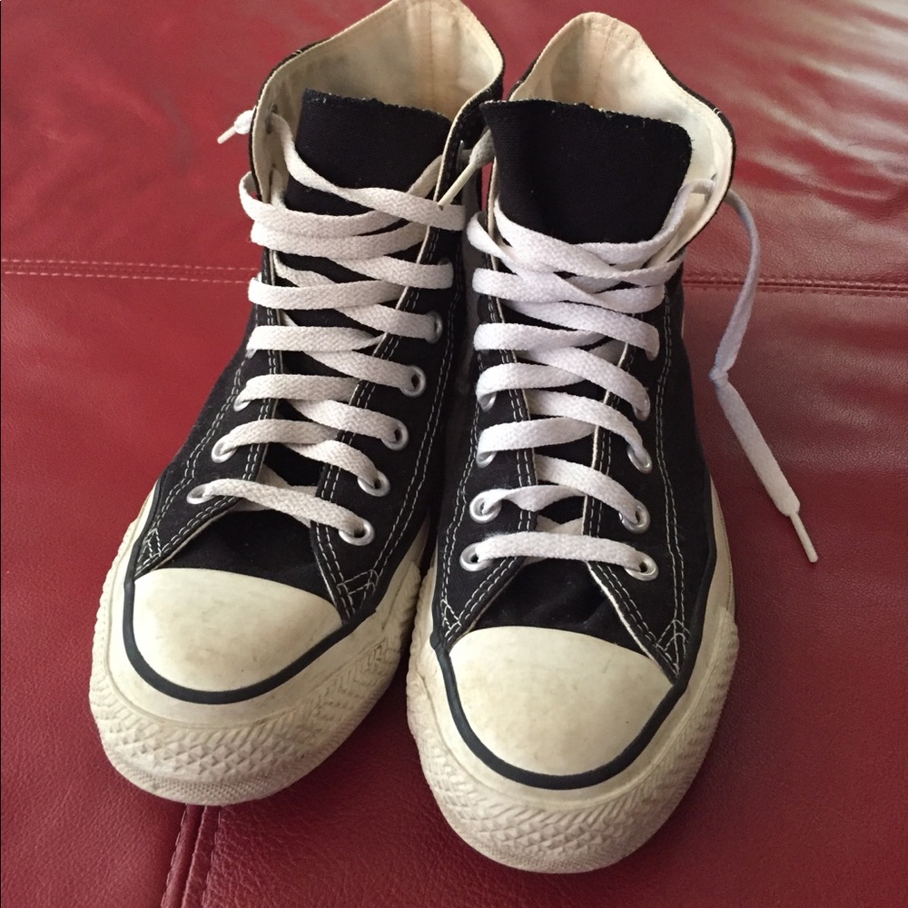 Black High Top Converse