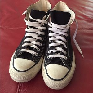 Black High Top Converse