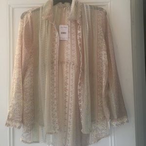 Free People button up shirt