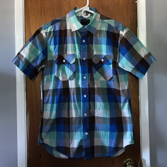 Banana Republic Other - BR 🐘 Plaid Button Down Shirt