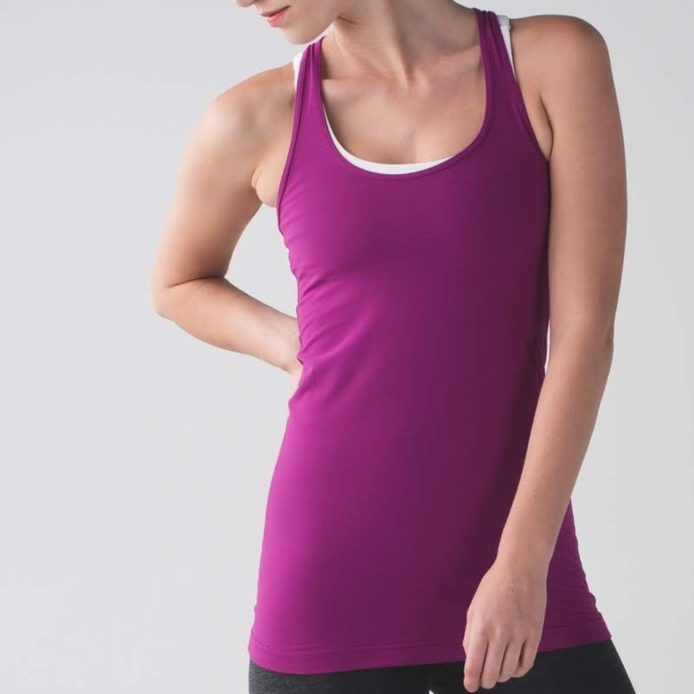 Lululemon Cool Racerback Regal Plum size 4