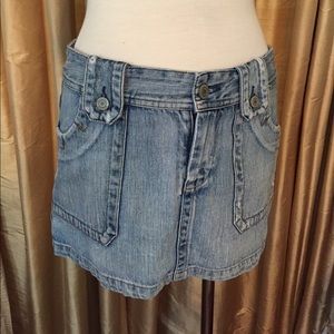 Denim Mini Skirt - size 6