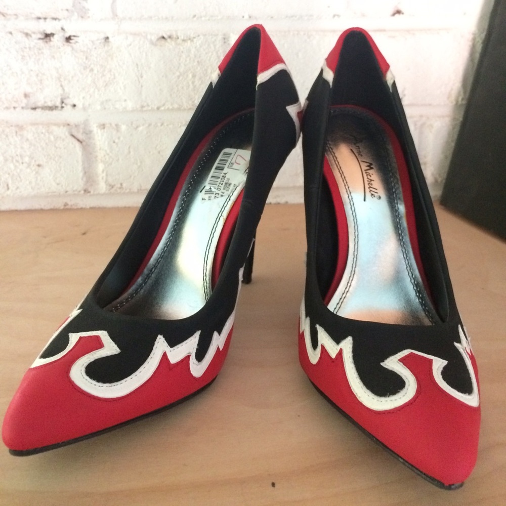 Anne Michelle Southwestern Rockabilly Pin-up Heels
