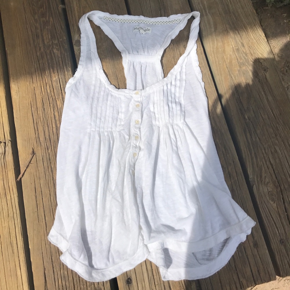 White tank top