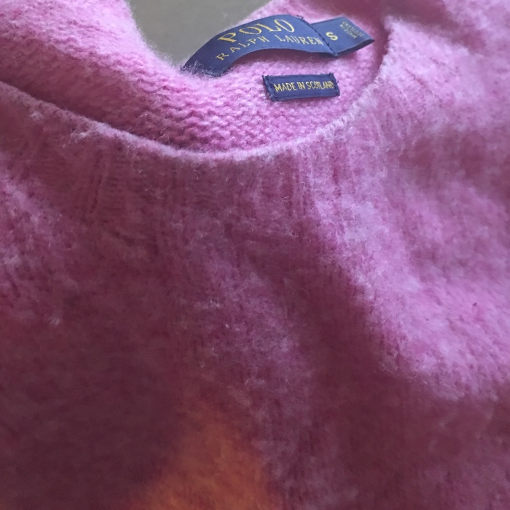 Sheeps wool blush pink sweater