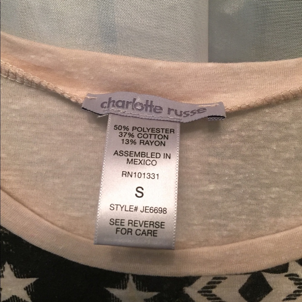 Small Charlotte Russe Crop Top - Picture 3 of 4