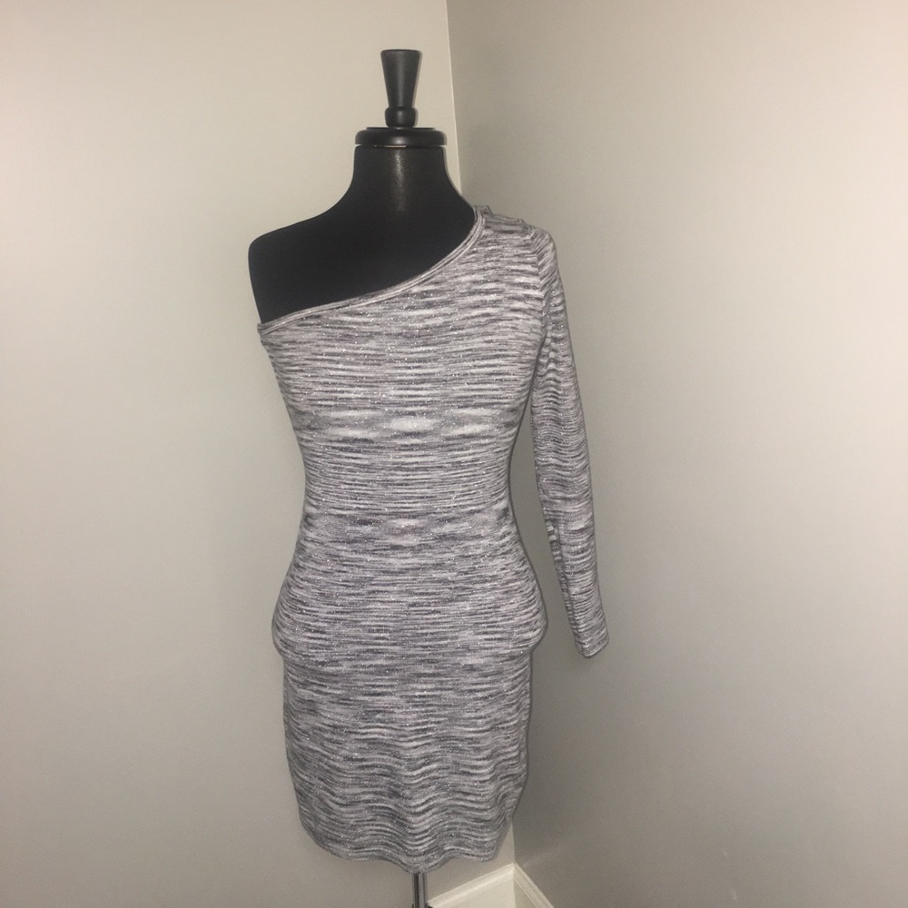 Bebe One Shoulder Dress