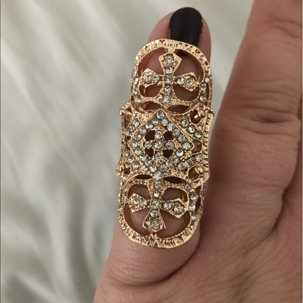 Golden finger cuff
