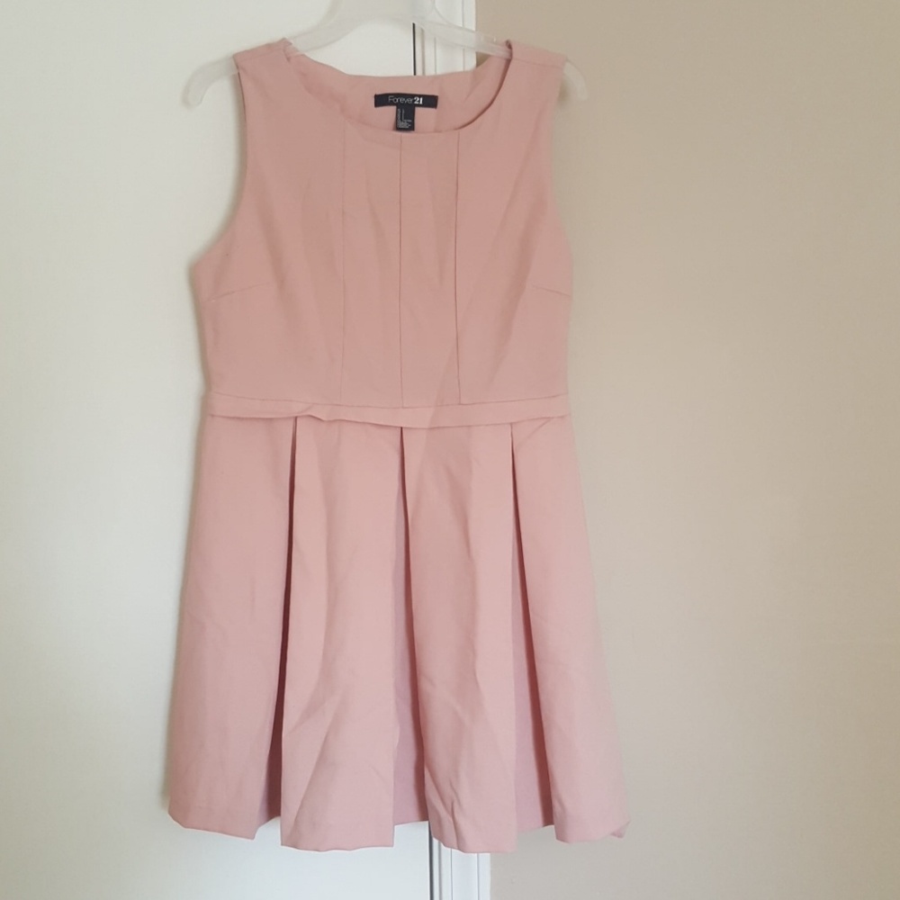 Forever 21 Retro Style Blush Dress
