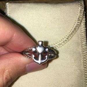 James Avery Anchor ring