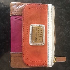 Authentic Fossil trifold Wallet