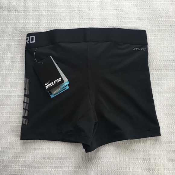 Women's Nike Logo 3" Inch Pro Core Training Shorts - Picture 4 of 5