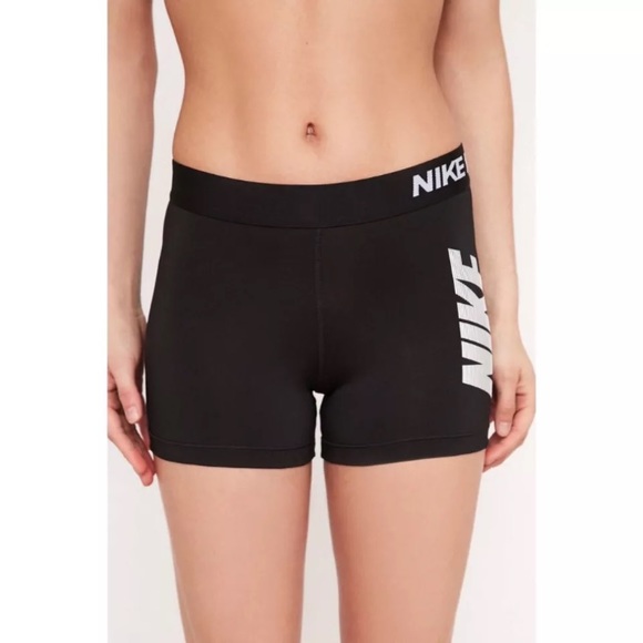 Women's Nike Logo 3" Inch Pro Core Training Shorts - Picture 2 of 5