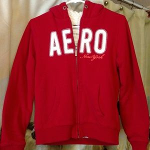 Aero zipper hoodie