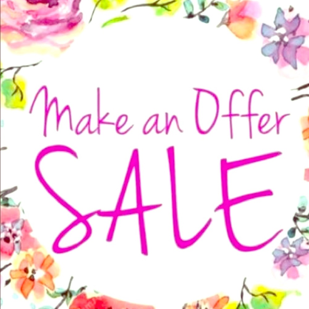 Make an offer on everything!