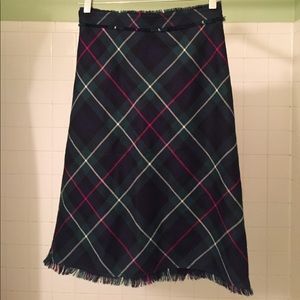 J Crew gorgeous wool skirt - like new condition
