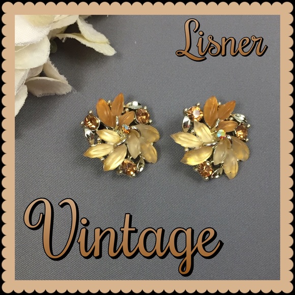 Vintage Jewelry - VTG LISNER Clip-on Earrings