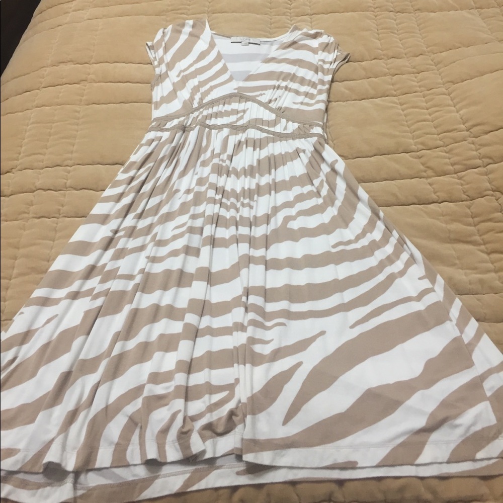 Ann Taylor Striped Dress