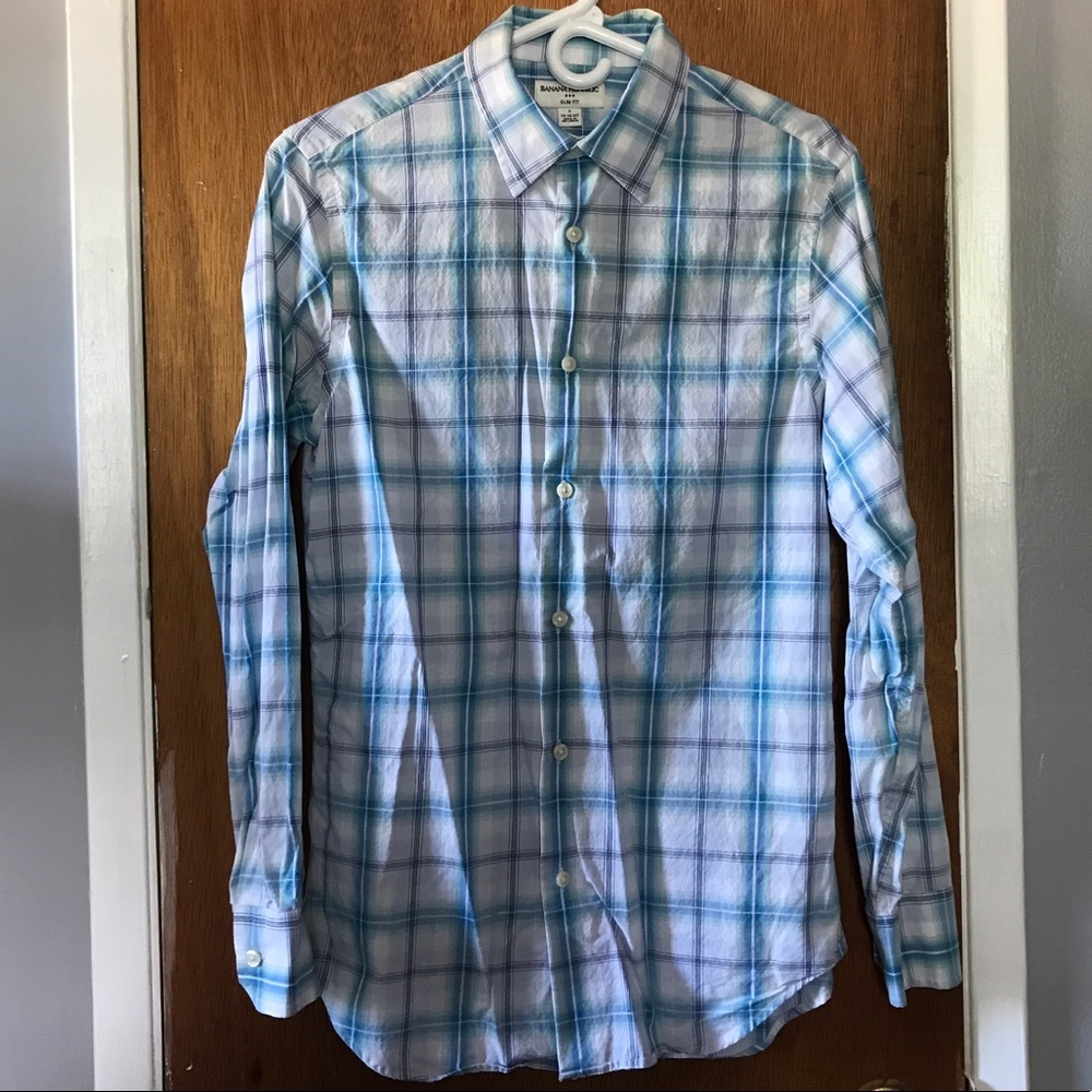 BR 🐘 Slim Fit Button Down Shirt