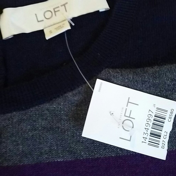 LOFT short sleeve sweater, NWT - Picture 3 of 5