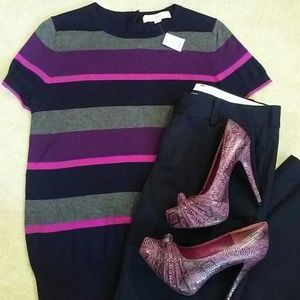 LOFT short sleeve sweater, NWT