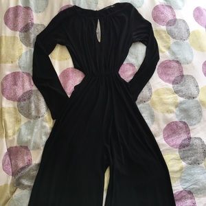 Black Stretchy Jumpsuit