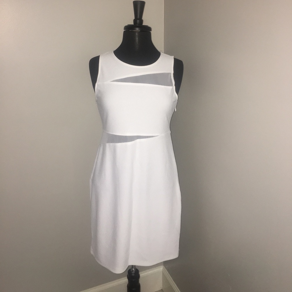 Mesh Cut Out Dress