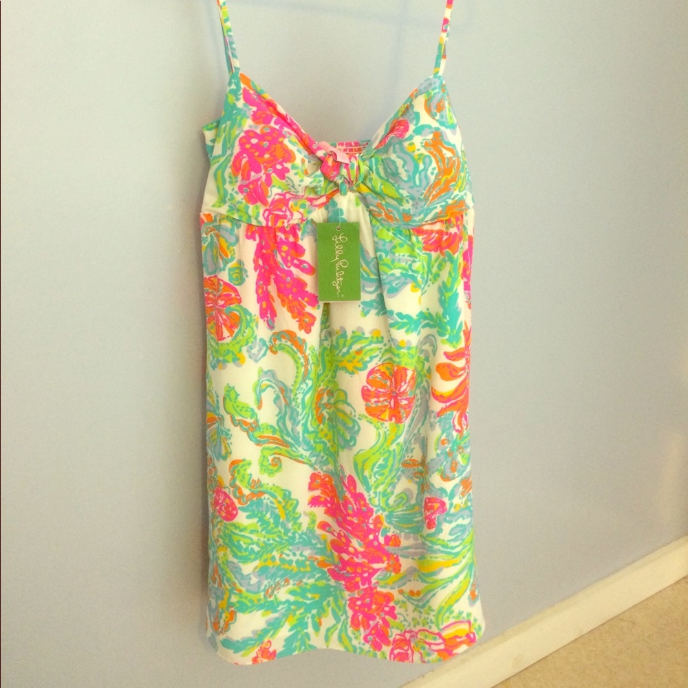 Lilly Pulitzer Casa Marina Silk Dress