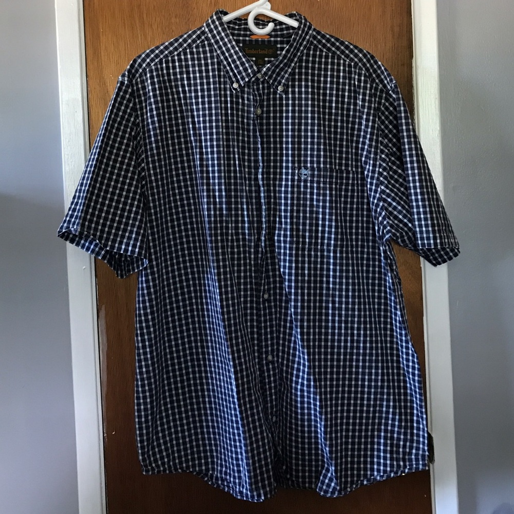Timberland Plaid Button Down Shirt