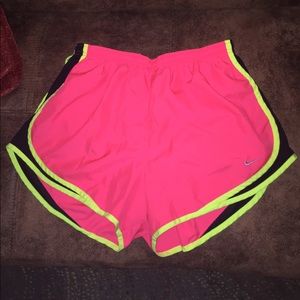 Nike Tempo Running Shorts - Neon Pink/Yellow/Black