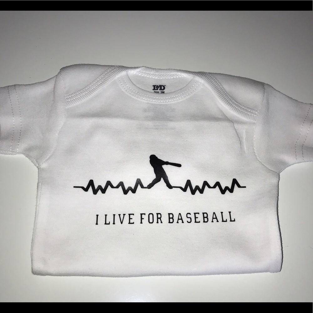 Baseball onesie