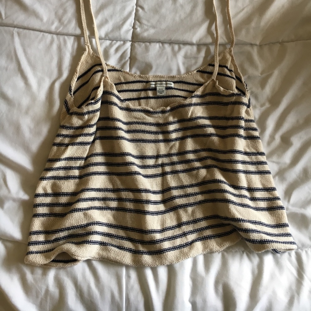 Knit crop top