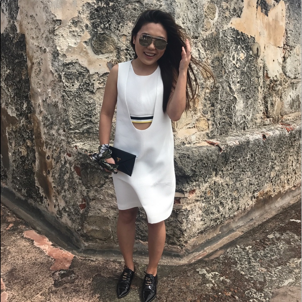 UR white dress