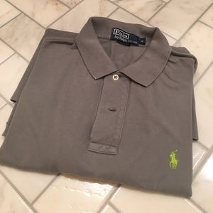 Gray Polo Sz M