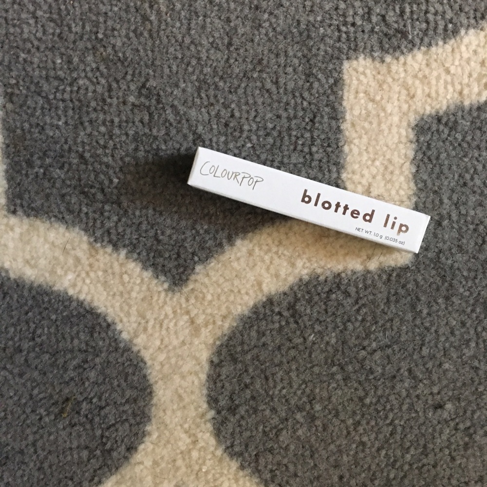 Colourpop Blotted Lip in Sucker