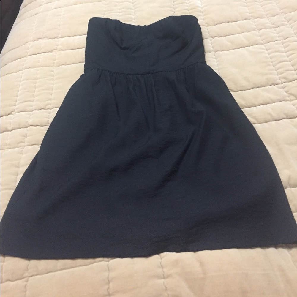 Black Strapless Loft Dress